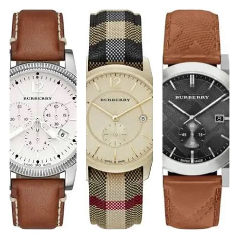 plaid burberry watch with logo|burberry clothing for men.